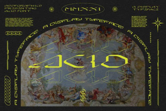 Acid Font for Bold Digital Campaigns