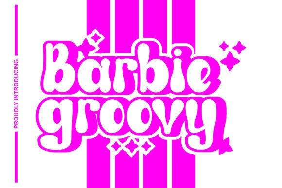 Barbie Groovy: A Display Font for Creative Projects