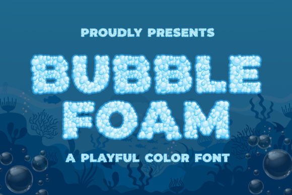 Bubble Foam Font for Playful Branding and Digital Campaigns