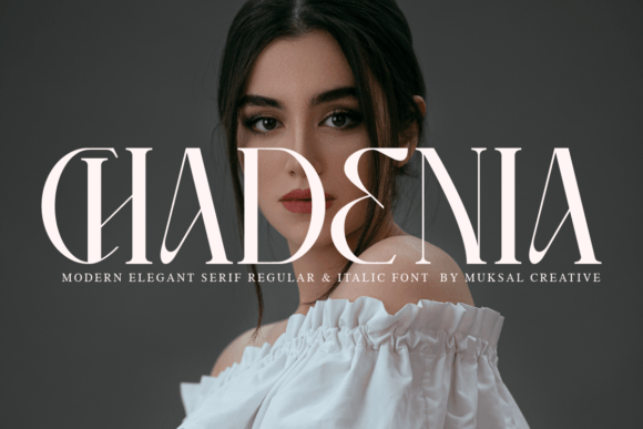 Chadenia: A Bold Serif Font for Handmade Creations