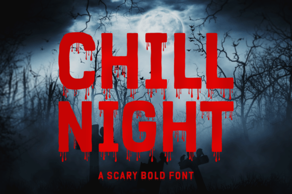 Chill Night: The Premium Display Font for Elevating Your Brand