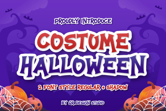 Costume Halloween Font for Spooky Seasonal Creations