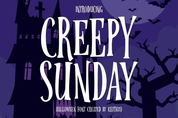 Creepy Sunday: A Display Font That Elevates Handmade Creations
