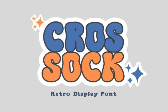 Crossock: The Ultimate Retro Display Font for Modern Designers