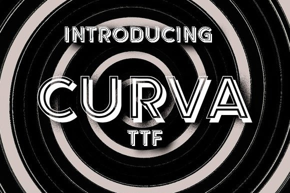 Curva: A Unique Display Font for Elevated Branding Projects