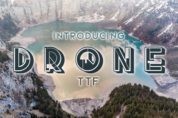 Drone Font for Bold Branding and Creative Projects