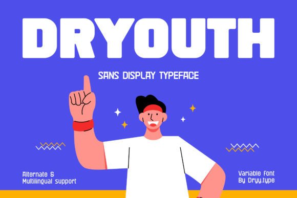 Dryouth: The Versatile Display Font for Modern Campaigns