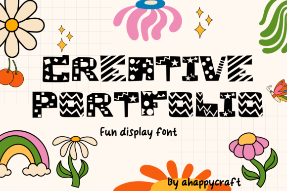 Funcube: The Fun Handmade Display Font for Digital Projects