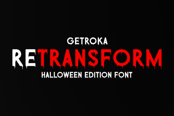 Getroka Retransform: A Bold Display Font for Modern Branding