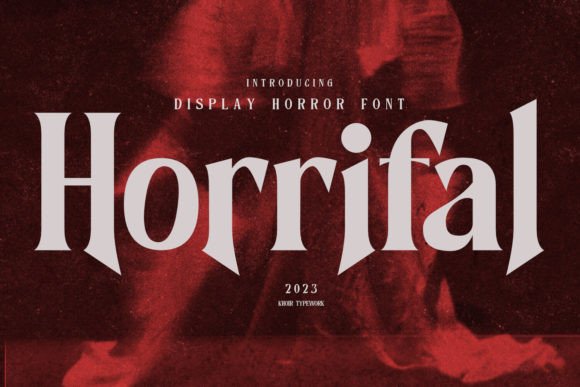 Horrifal Display Font for Bold Web Design