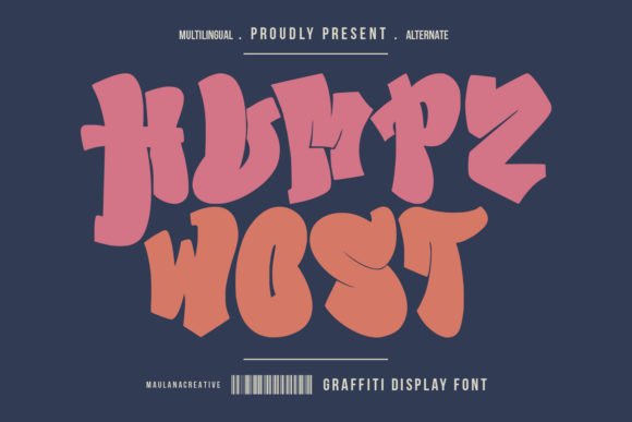 Humpz Wost Font for Bold Digital Creativity