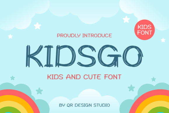 Kidsgo: A Bold Font for Business Branding