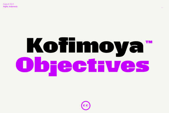 Kofimoya: A Modern Display Font for Bold Branding