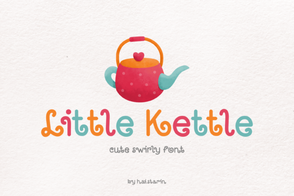 Little Kettle: A Playful Display Font for Branding Projects