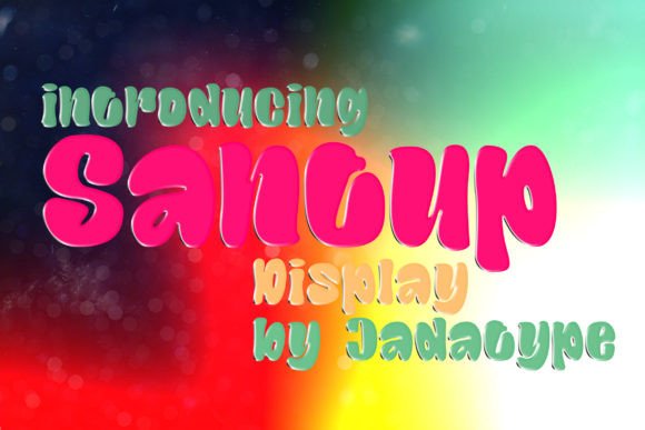 Santup Font for Eye-Catching Campaign Designs