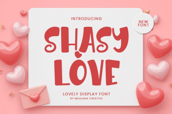 Shasy Love Font for Romantic Handmade Creations