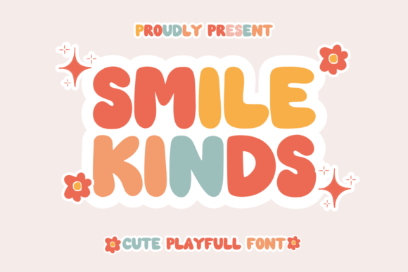 Smile Kinds: A Playful Display Typeface for Editorial Design
