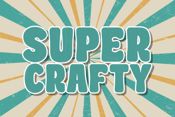 Super Crafty: The Retro Display Font for Modern Web Design