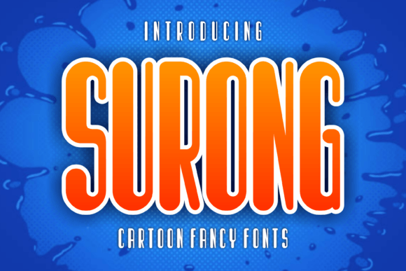 Surong: A Unique Display Font for Creative Publishing