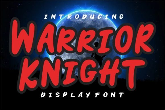 Warrior Knight Display Font for Bold Editorial Design