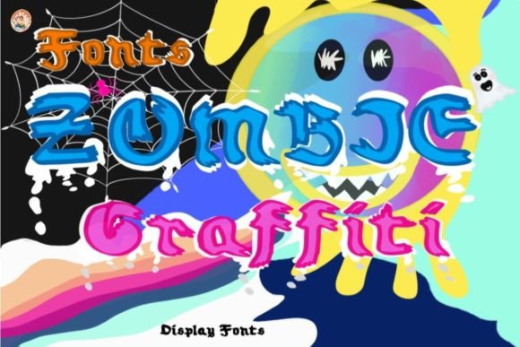 Zombie Graffiti Fonts for Bold Branding and Creative Design